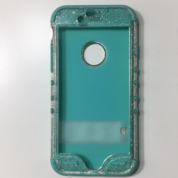 ✨Iphone 6 Tiffany Blue glitter case✨ - Picture 1 of 4
